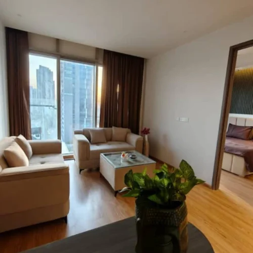 2BHK with Rooftop pool | Private balcony | GYM