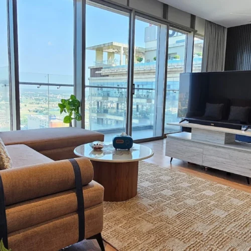 Sky-High luxe Stay | Rooftop Pool | Private Balcony